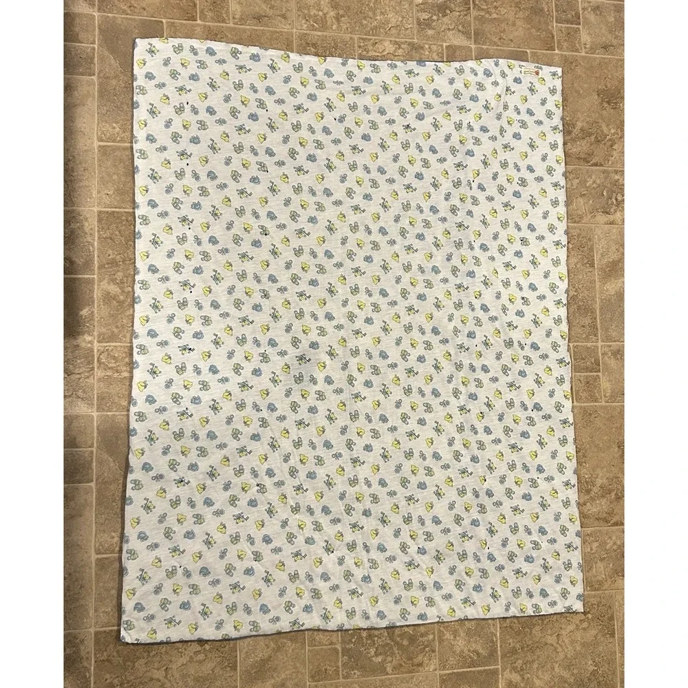 Vintage Quilt Sunbonnet Sue Blue‎ Crib Size 53X41